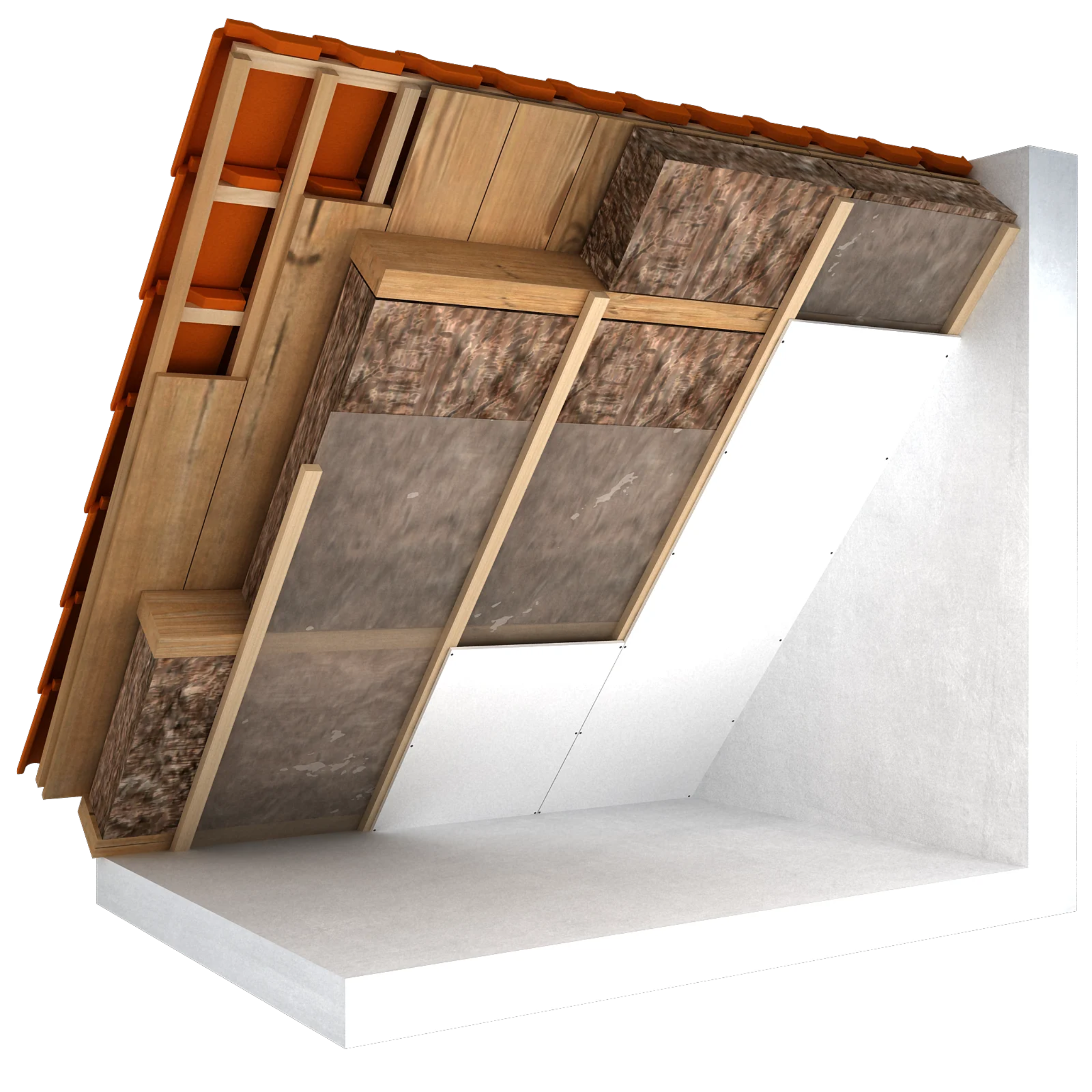 Naturoll dakisolatie